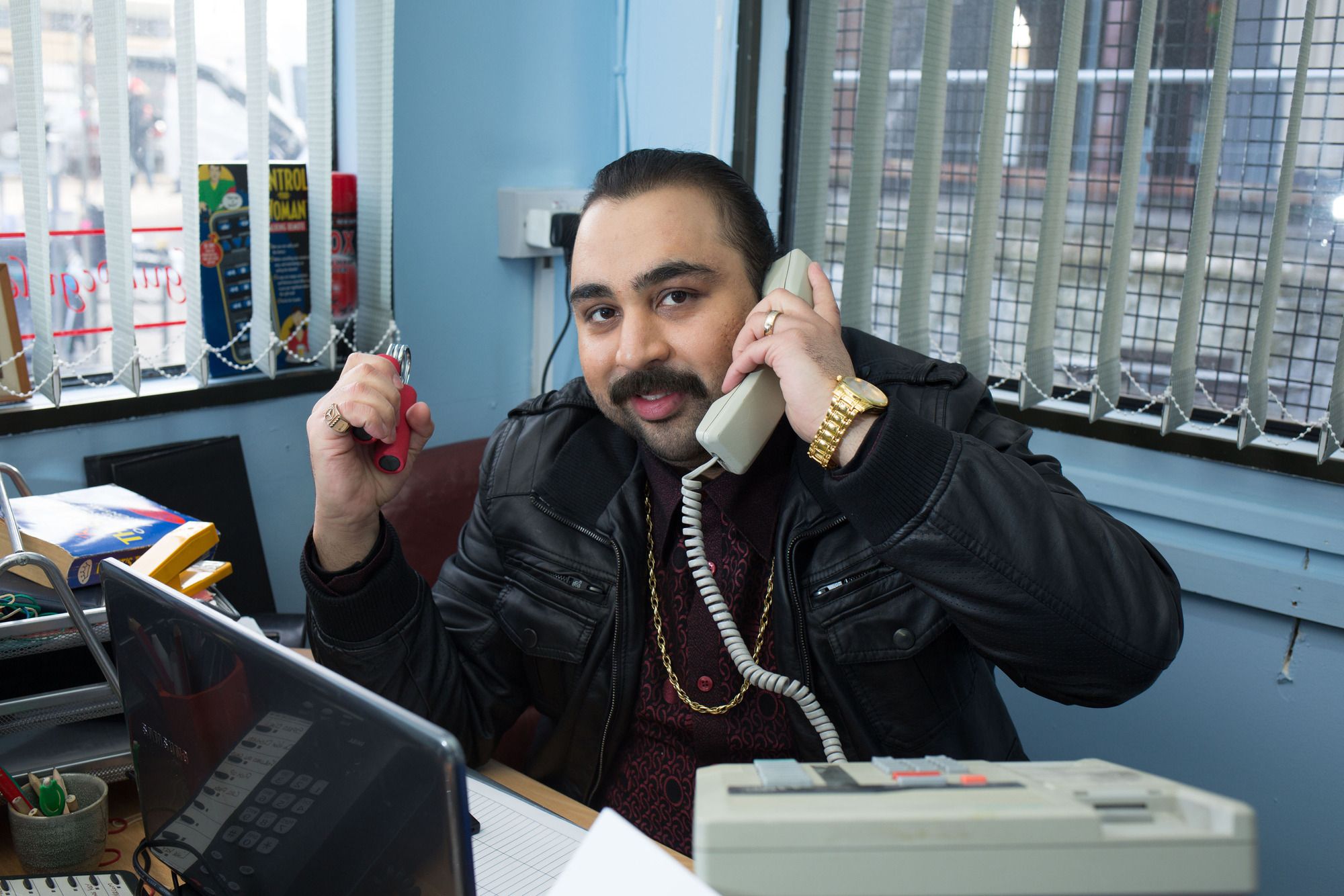 Chaudhry’s wheeler dealer Chabuddy G in ‘People Just Do Nothing’