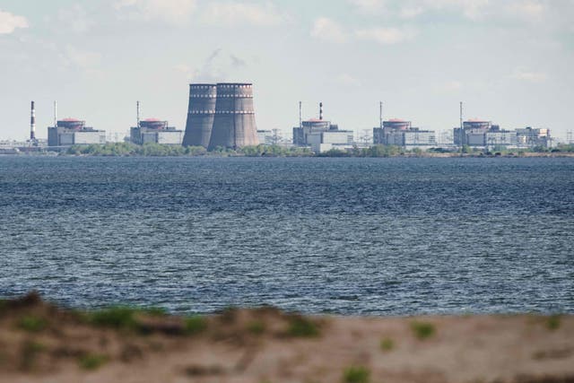 <p>Zaporizhzhia nuclear power plant </p>