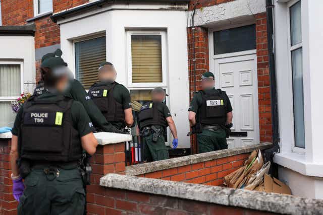 Two properties were searched as part of the operation (HomeOffice/PA)