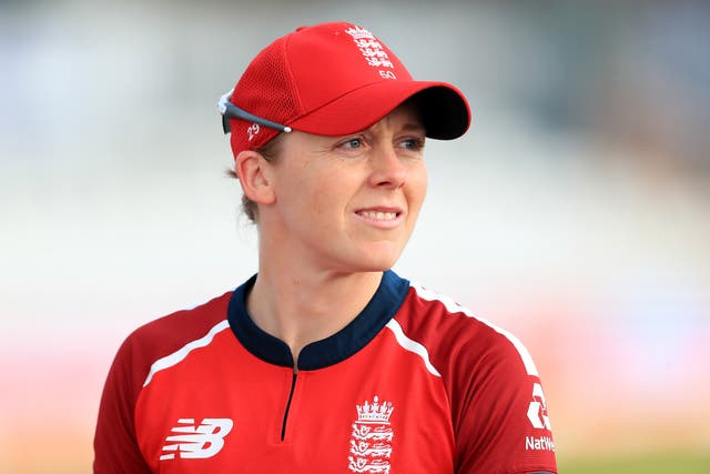 Heather Knight is out of the Commonwealth Games as well as The Hundred (Mike Egerton/PA)