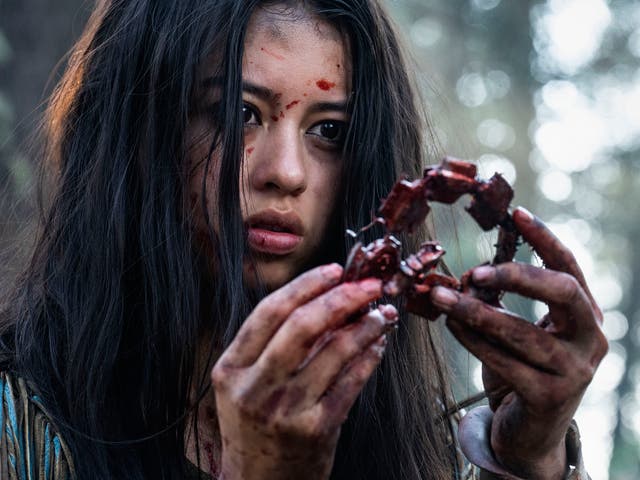 <p>Amber Midthunder in ‘Prey’ </p>