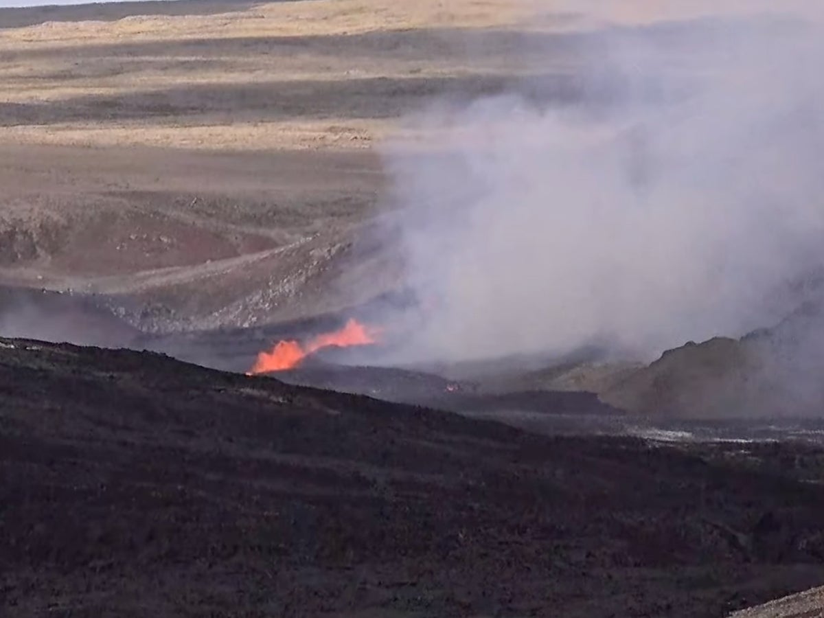 Iceland: Volcano near Reykjavik erupts for second time in 6,000 years