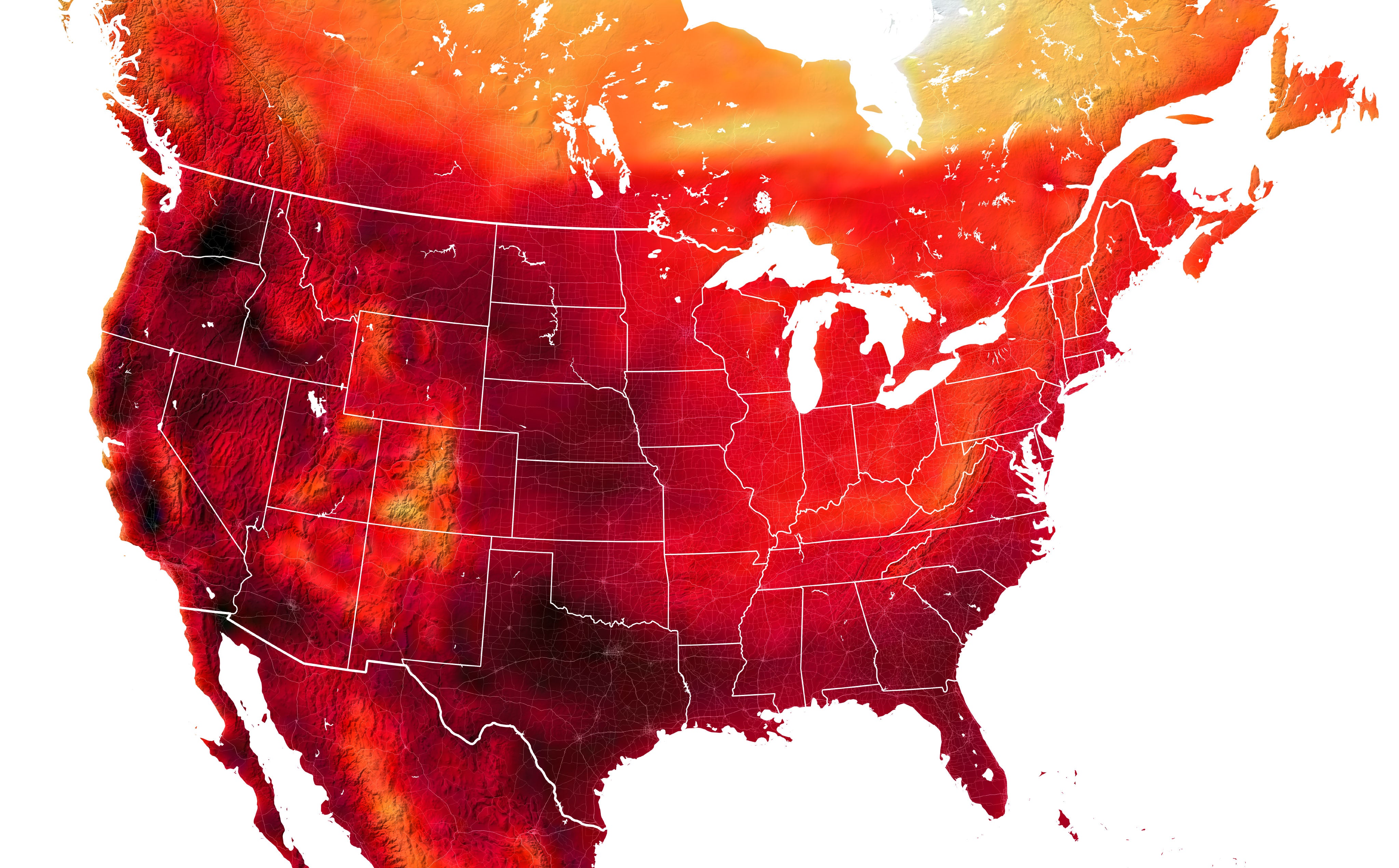 Nasa Heat Map Reveals July S Dangerously High Temperatures In US The   Northamerica Geos5 2022212 Lrg 