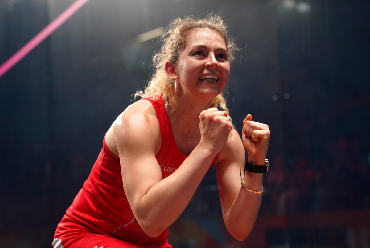 ‘I’m lost for words’: Gina Kennedy makes history in Birmingham with squash gold