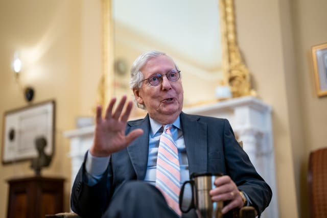 <p>Mitch McConnell </p>