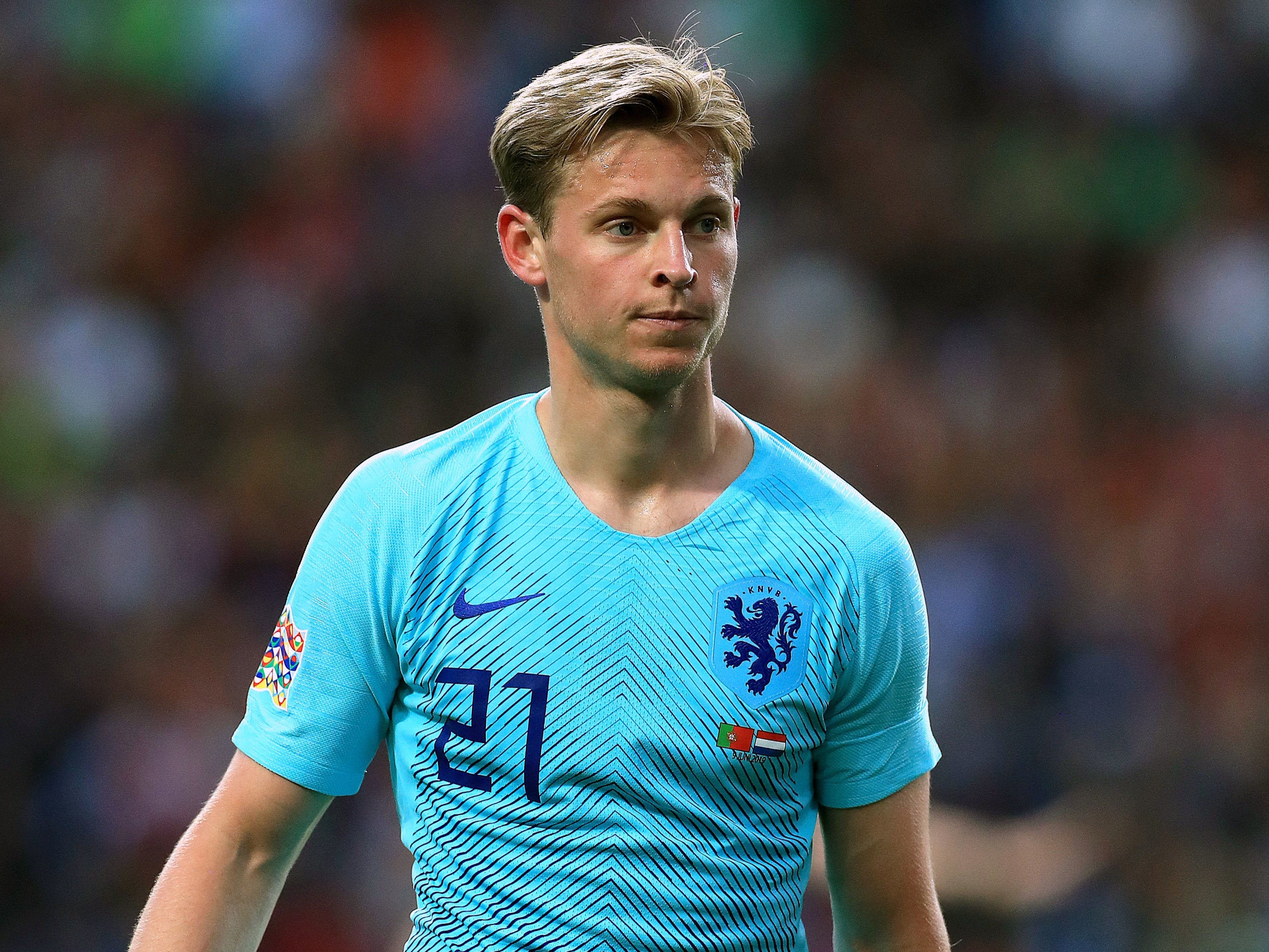 Frenkie de Jong has been heavily linked with a move to Old Trafford (Mike Egerton/PA)
