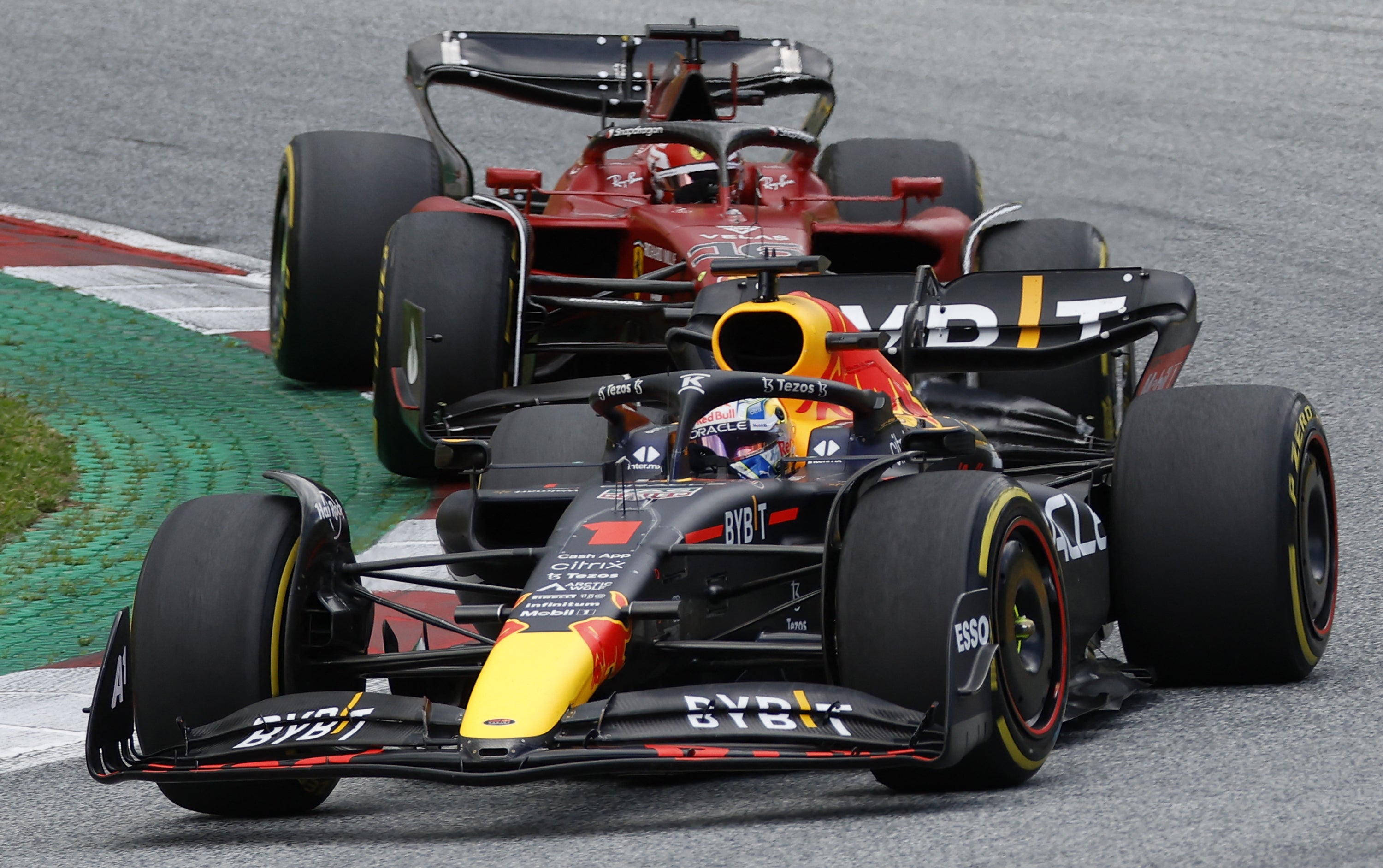 Leclerc has battled Verstappen on track numerous times this season without a collision