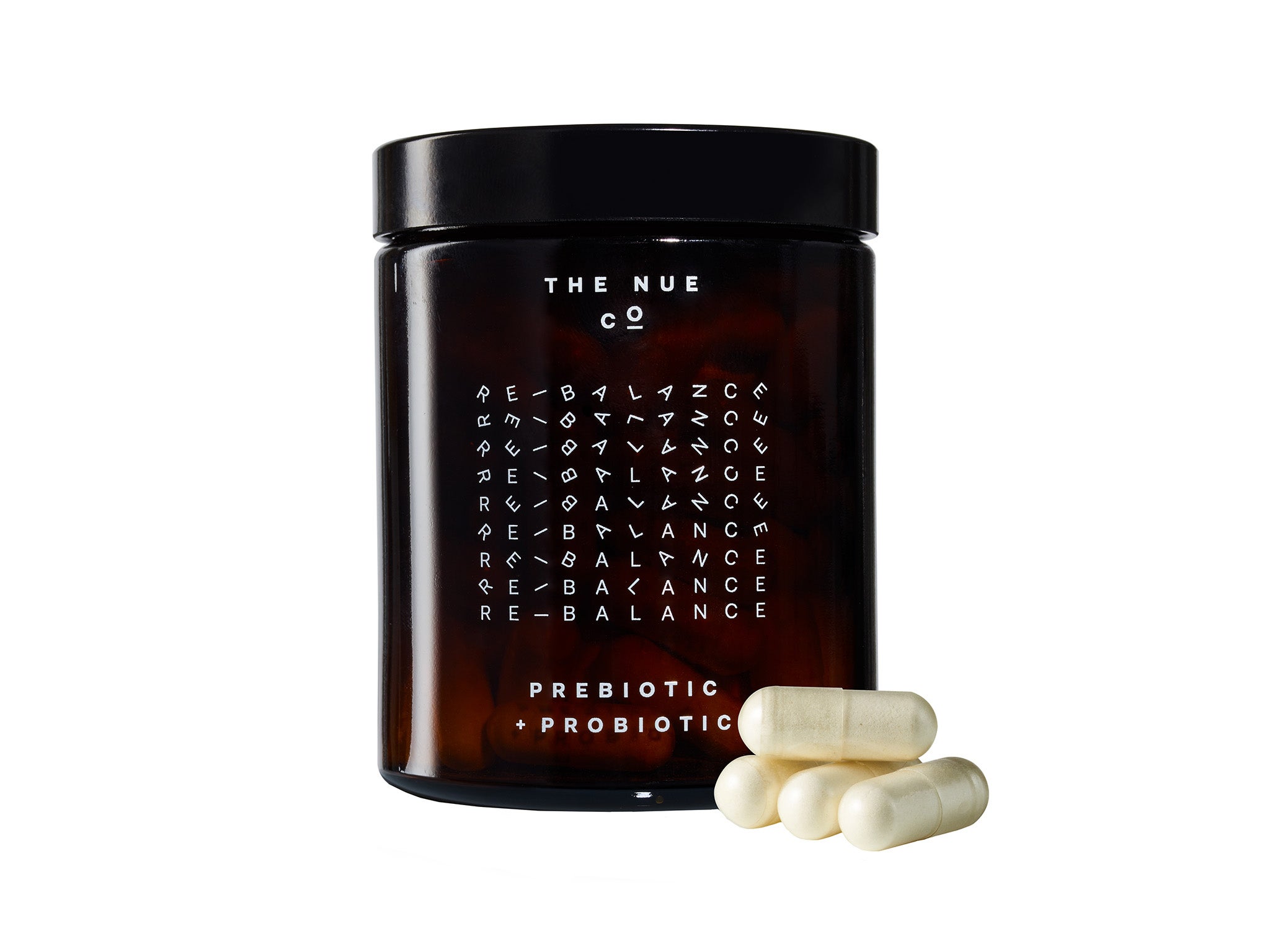 The Nue Co prebiotic + probiotic supplement, 60 capsules  