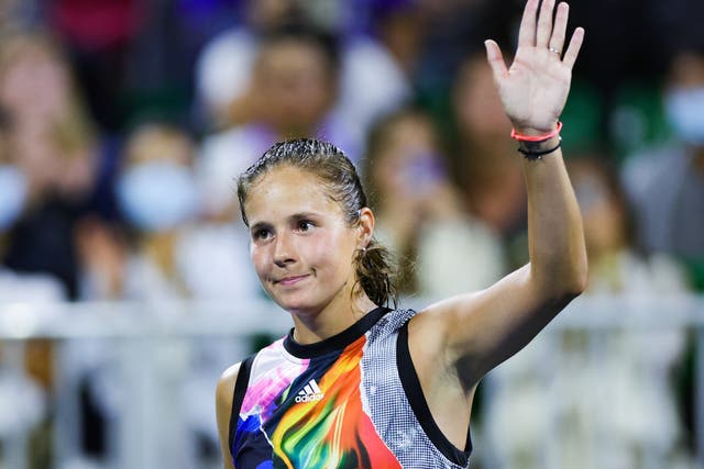 <p>Kasatkina announced she was gay last month </p>