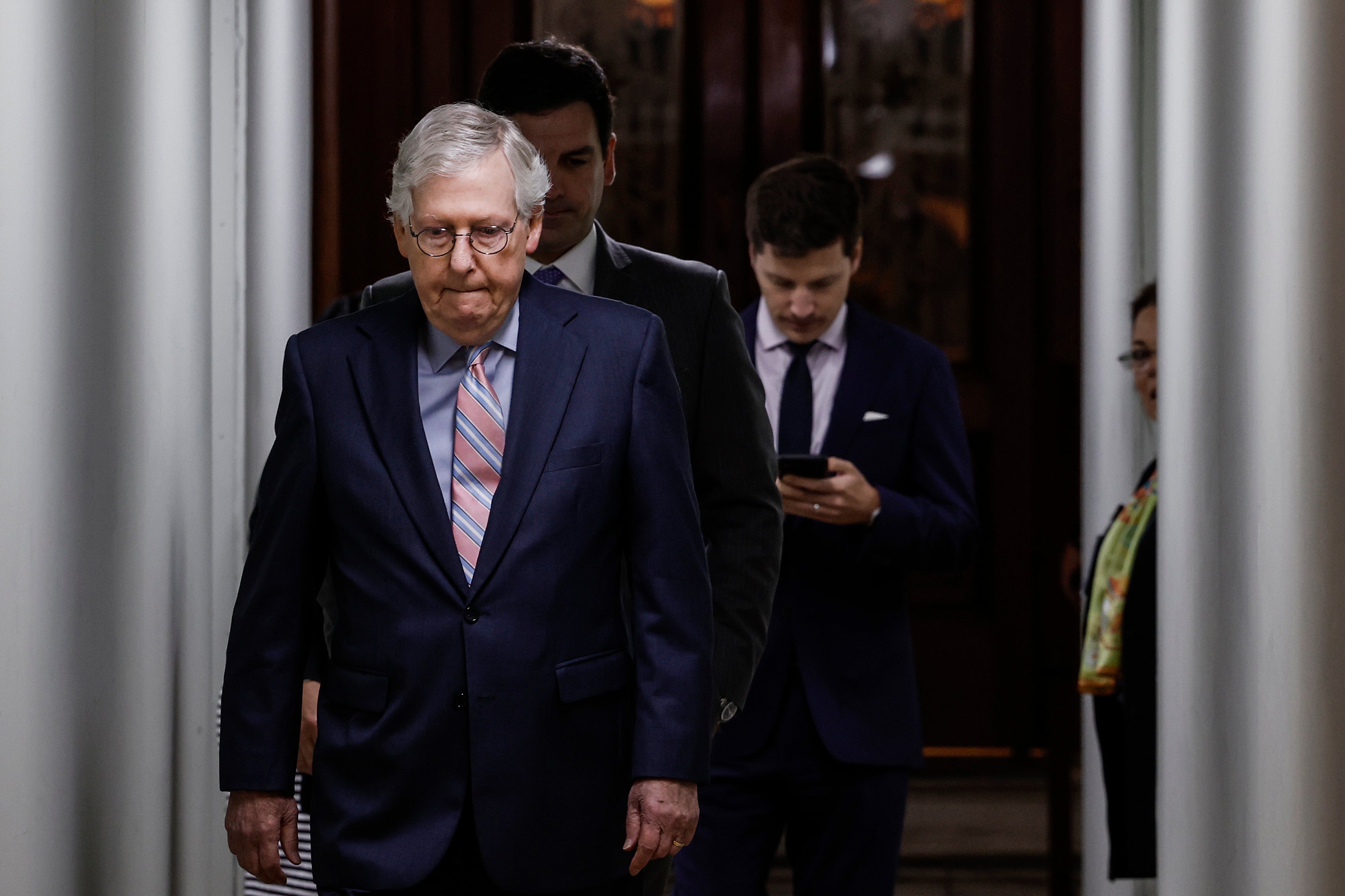 The highest-ranking Republican in the Senate, Mitch McConnell
