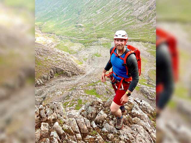<p>Rob Brown died climbing the north face of Ben Nevis, his family said</p>