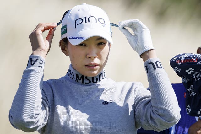 Japan’s Hinako Shibuno carded an opening 65 in the AIG Women’s Open at Muirfield (Steve Welsh/PA)