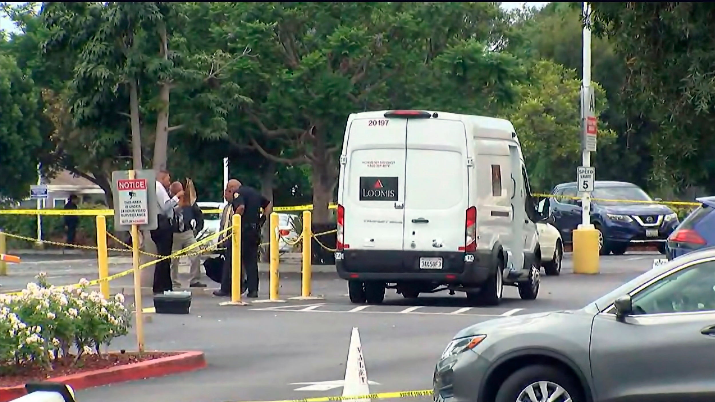 California-Armored Vehicle Robbery