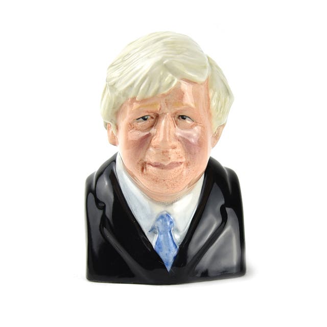 A Toby Jug of Prime Minister Boris Johnson (Houses of Parliament Shop)
