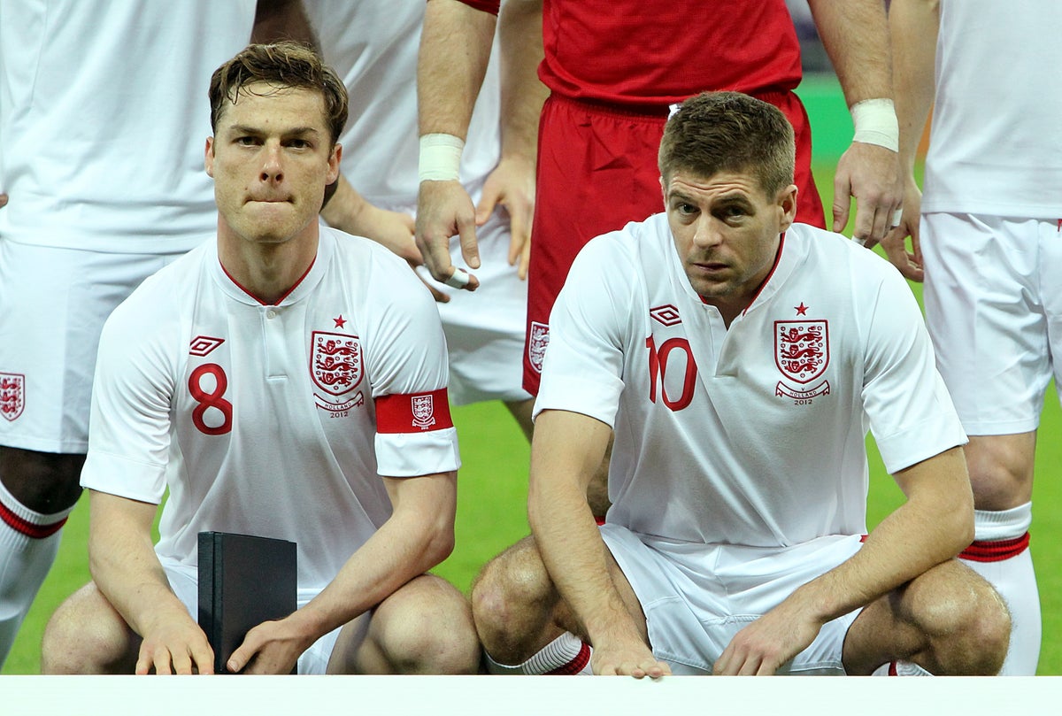 Scott Parker preparing to pit wits against ex-England team-mate Steven Gerrard