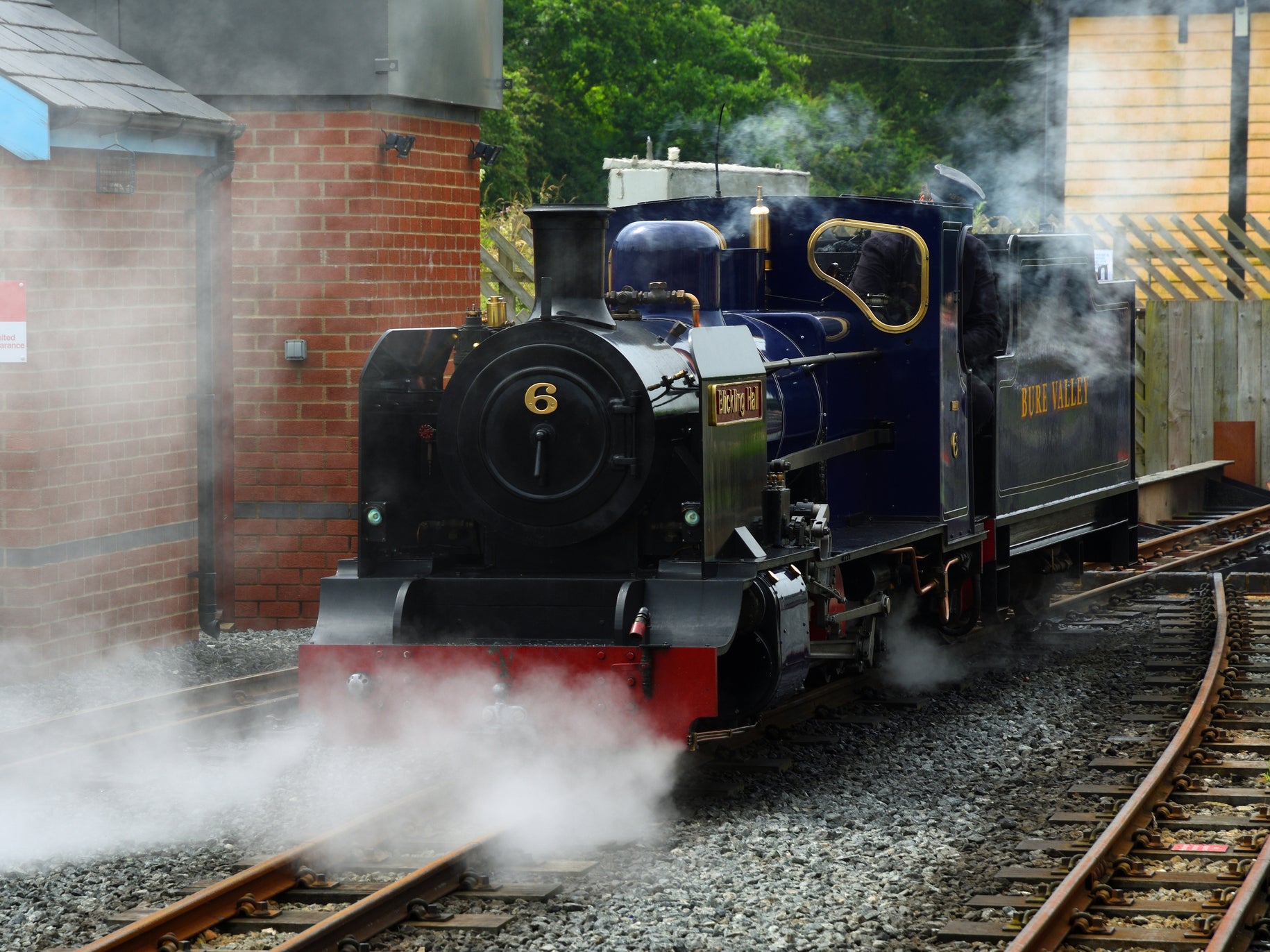 What more do you need on holiday than a heritage railway?
