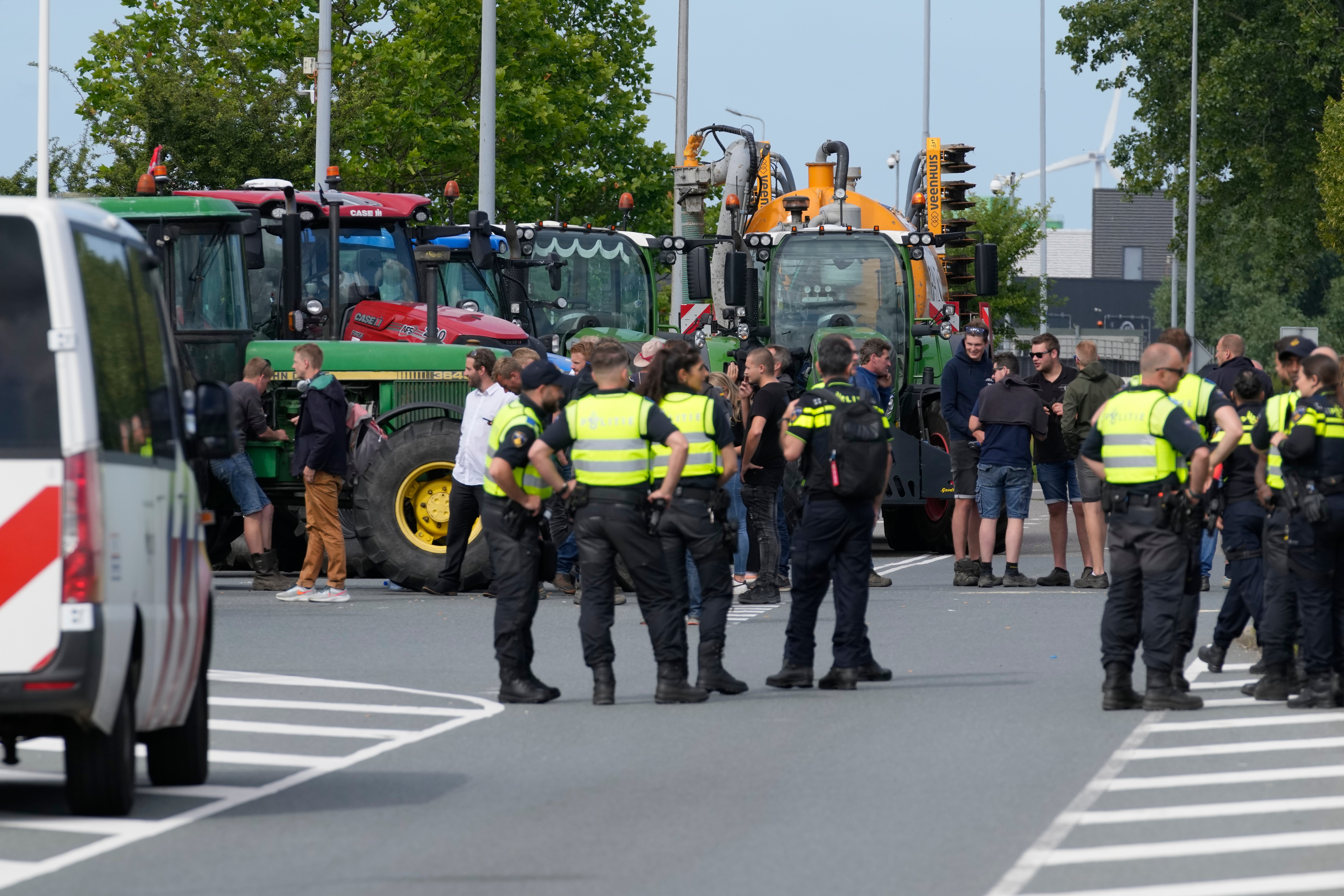 Netherlands Farmers Protests