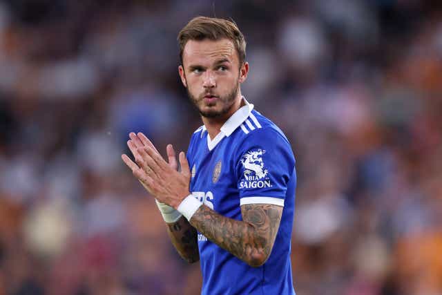 <p>Newcastle have had two bids for Leicester’s James Maddison rejected</p>