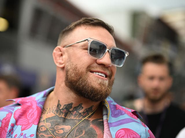 <p>UFC star Conor McGregor at the Formula 1 Monaco Grand Prix</p>