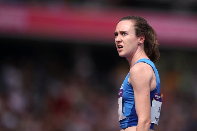 Scotland’s Laura Muir was fifth in her 1500m heat on Friday (Isaac Parkin/PA)