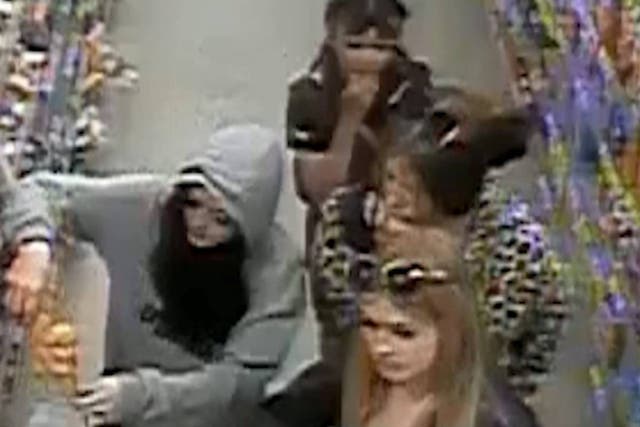 <p>Sussex Police released CCTV images to help track down the girls involved</p>