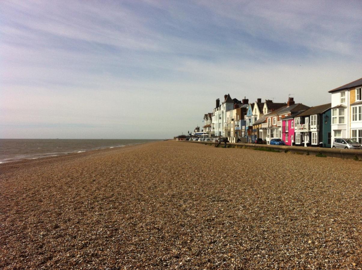 Stop off at Aldeburgh’s shingle beach, near The Brudenell