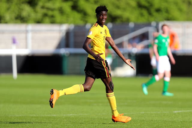 Everton have agreed a deal for Belgium and Lille midfielder Amadou Onana (Nigel French/PA)