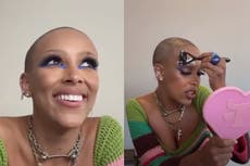 Doja Cat says she’s ‘rich’ and ‘never felt so happy’ as she shaves head and eyebrows: ‘I’ve never liked having hair’