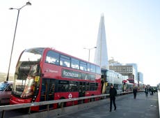 London bus drivers set to strike on same days as Underground and rail workers