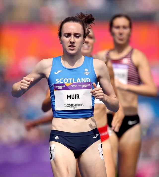Laura Muir is into her second final of the Games (Isaac Parkin/PA)