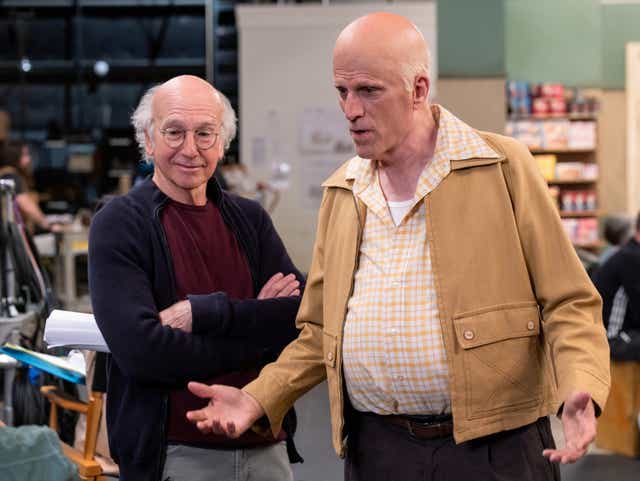 <p>Larry David and Ted Danson in ‘Curb Your Enthusiam’</p>