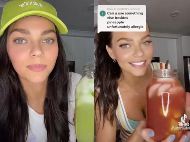 Influencer inicia conversación sobre apropiación cultural después de compartir receta de 'agua de spa'