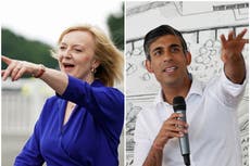 Sunak and Truss tear each other apart on economy in latest leadership hustings