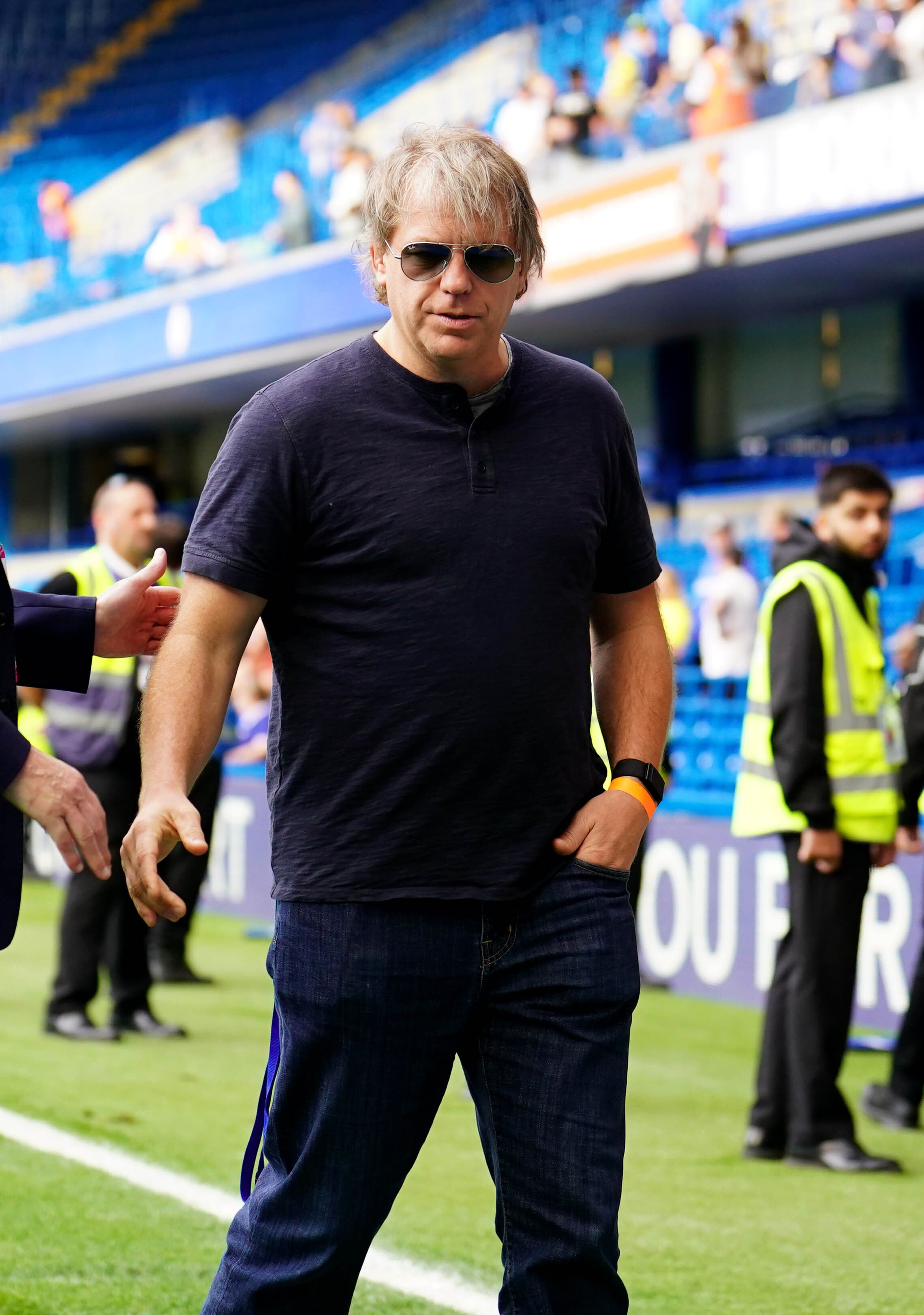 Todd Boehly, pictured, has been overseeing Chelsea’s transitional summer (Adam Davy/PA)