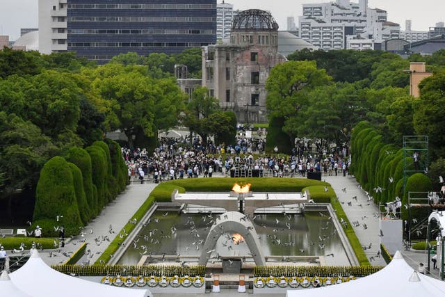 Japan Hiroshima Anniversary