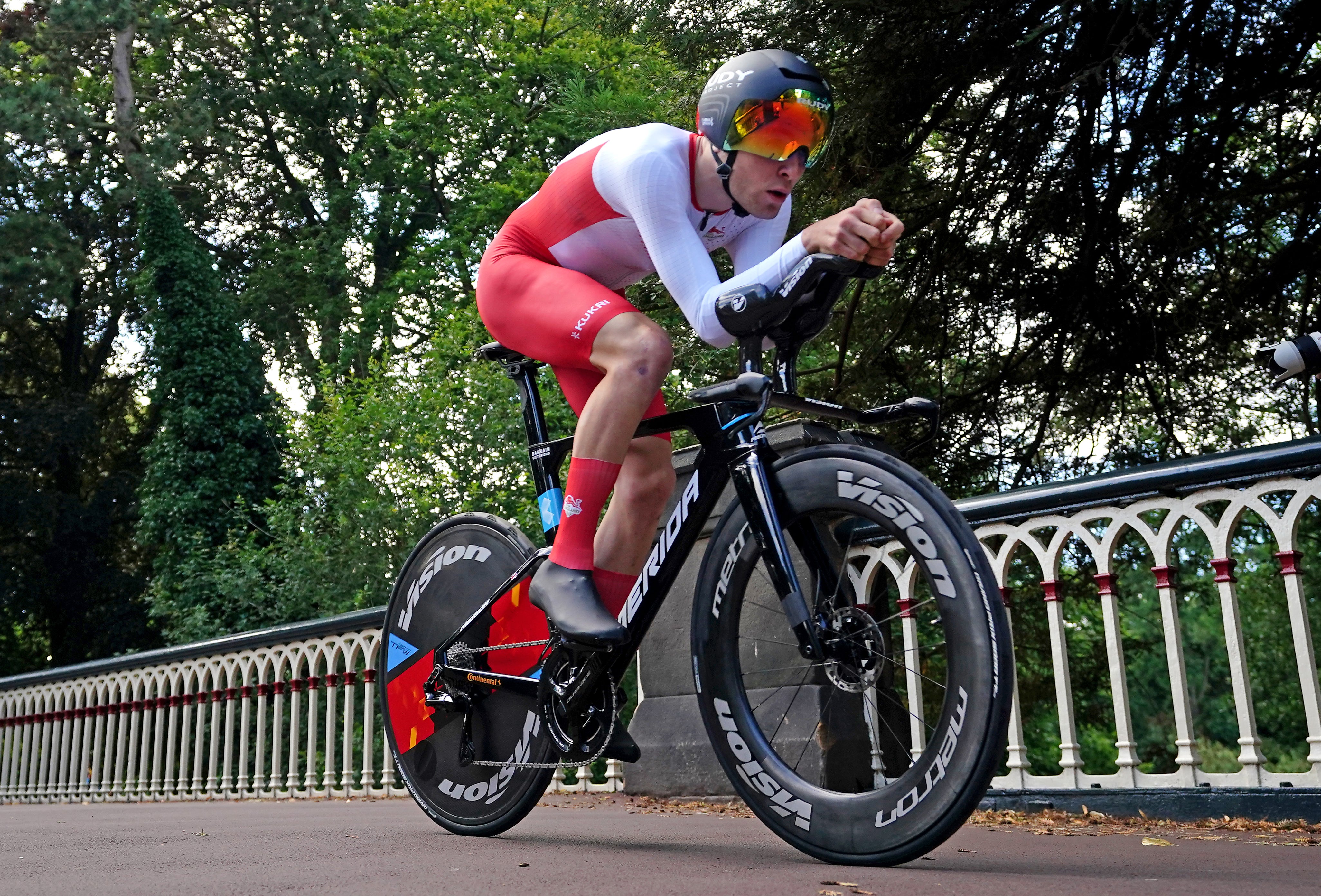 Fred Wright turned his strong Tour de France form into time trial silver on Thursday (David Davies/PA)