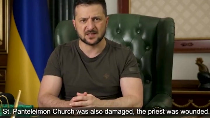 Zelensky accuses Amnesty International of seeking to shift blame ‘from aggressor to victim’