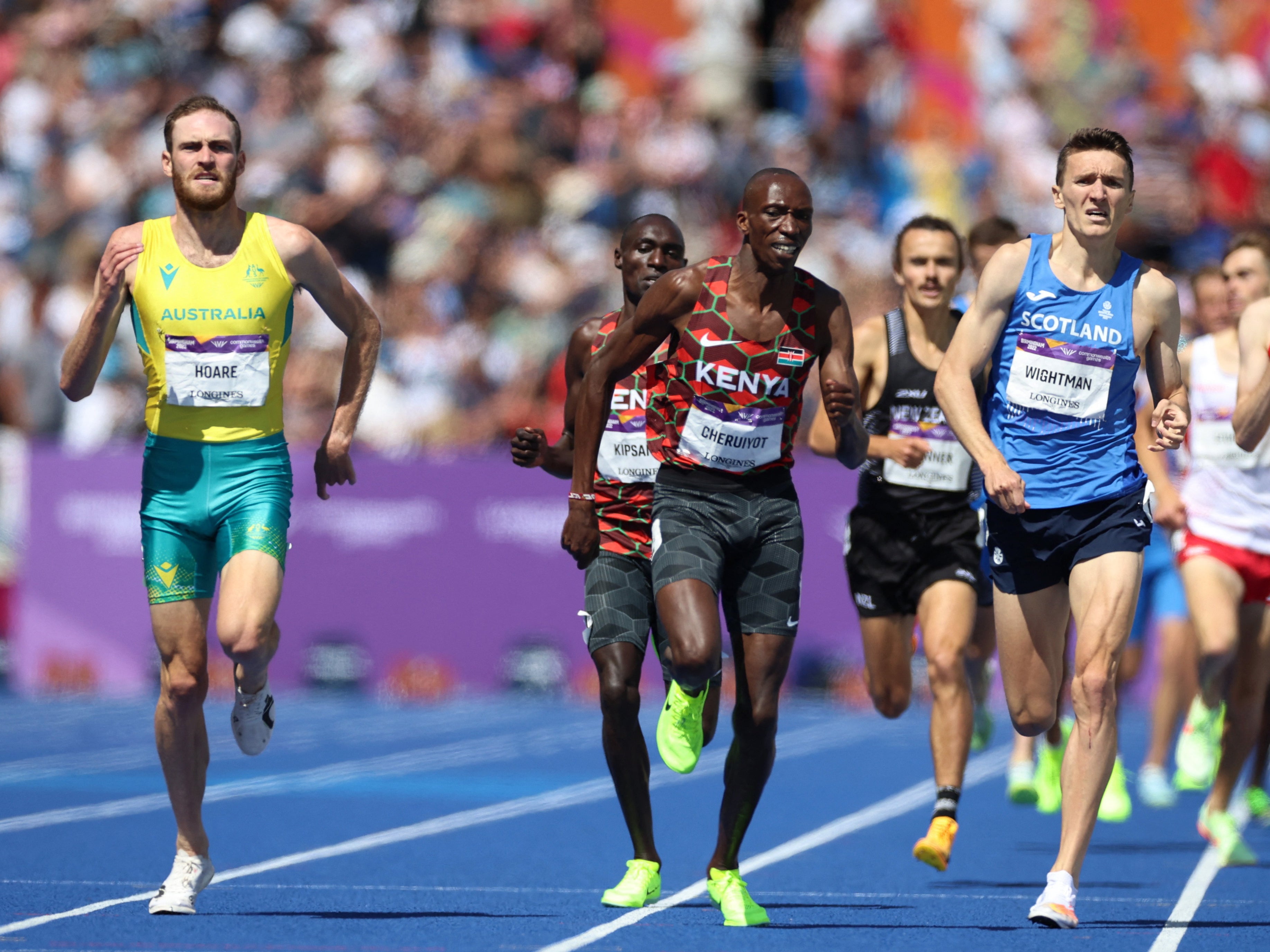 Hoare (left) won a brilliant gold for Australia with Wightman (right) claiming bronze