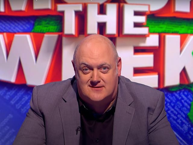 <p>? Briain on ‘Mock the Week'</p>