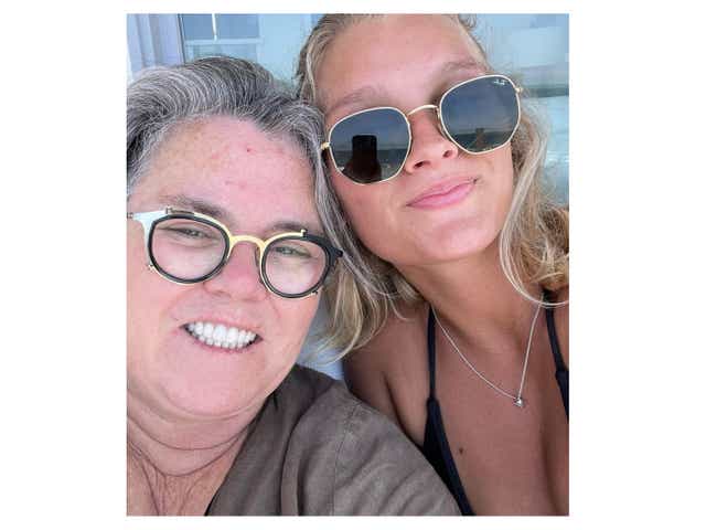 <p>Rosie O’Donnell and daughter Vivienne</p>