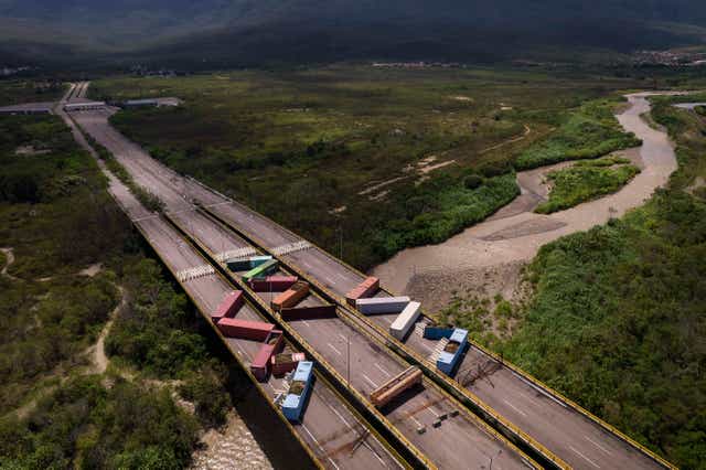 APTOPIX Colombia Venezuela Border