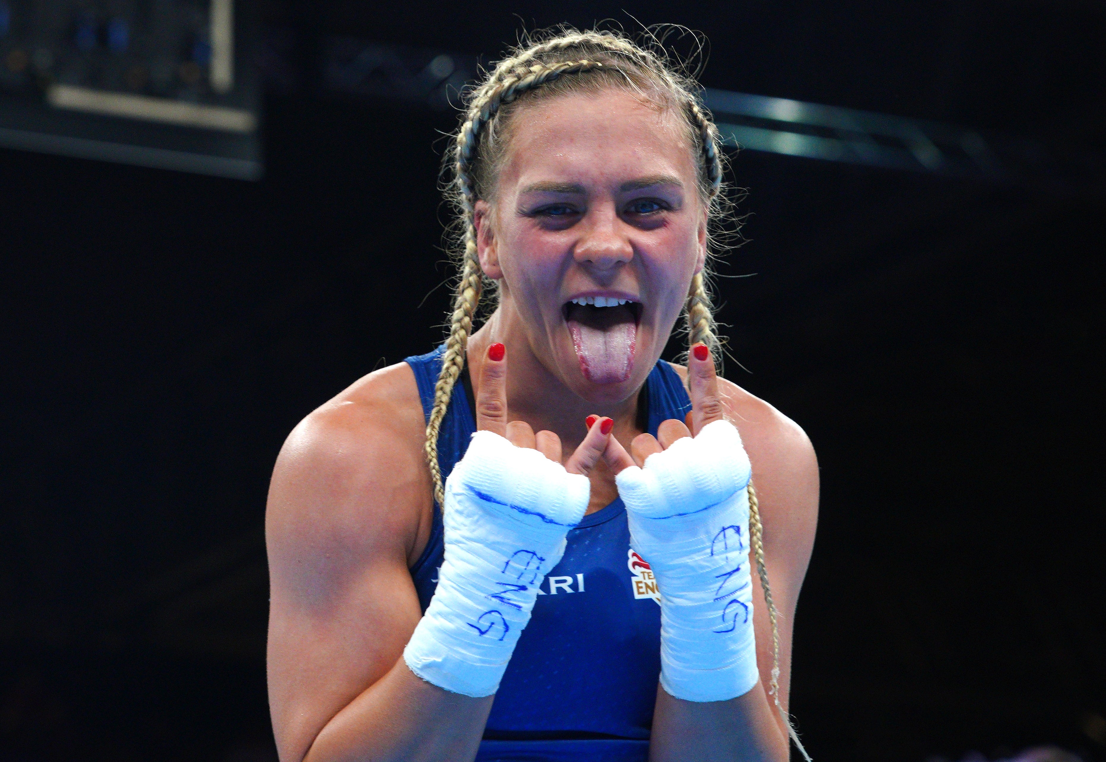 England’s Demie-Jade Resztan hopes to kick-start a boxing gold rush (Peter Byrne/PA)