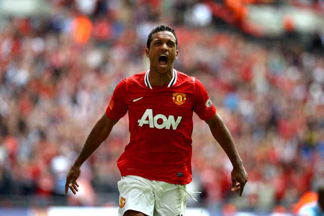 Nani scored a dramatic late winner as Manchester Untied beat Manchester City in the Community Shield (Nick Potts/PA)