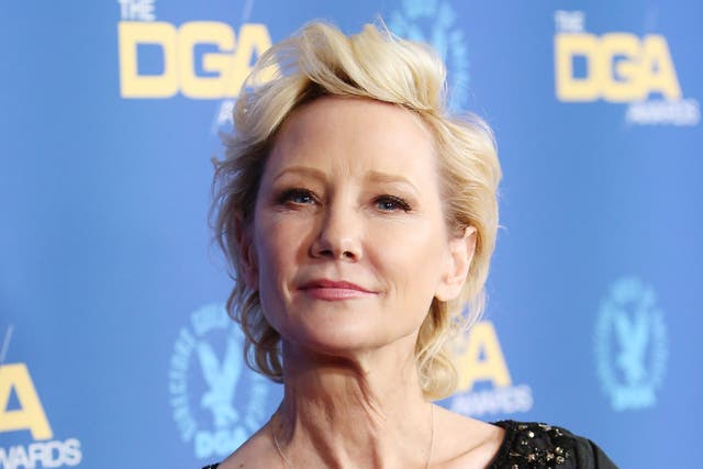 <p>Heche, pictured in March</p>