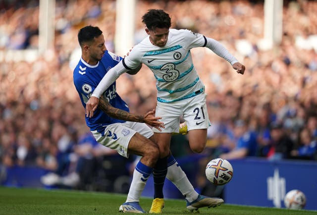 Ben Chilwell, right, admits Chelsea continue to be a work in progress (Nick Potts/PA)