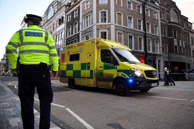 <p>Police officers are being forced to  respond to ambulance calls </p>