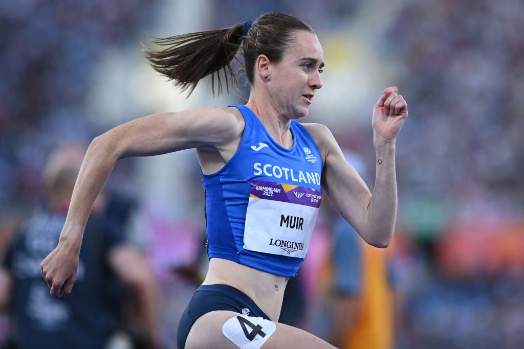 Laura Muir has returned early from a training camp in South Africa