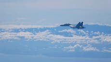 China sends warplanes into Taiwan air defence zone in response to UK minister’s visit