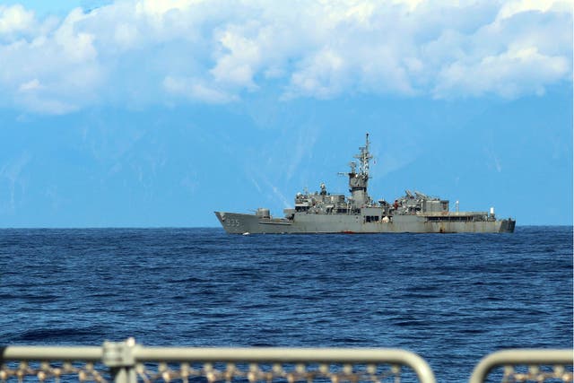 <p>China Taiwan Military Exercises</p>