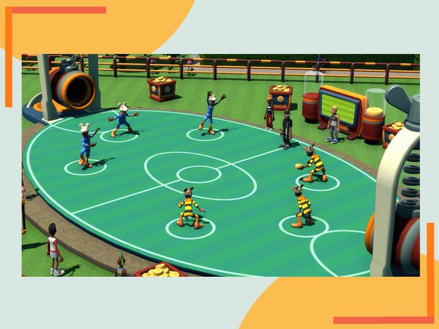 <p>Build your dream university with varsity sports like “cheeseball” </p>